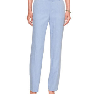 Banana Republic Ryan Suit Pant in Blue Herringbone